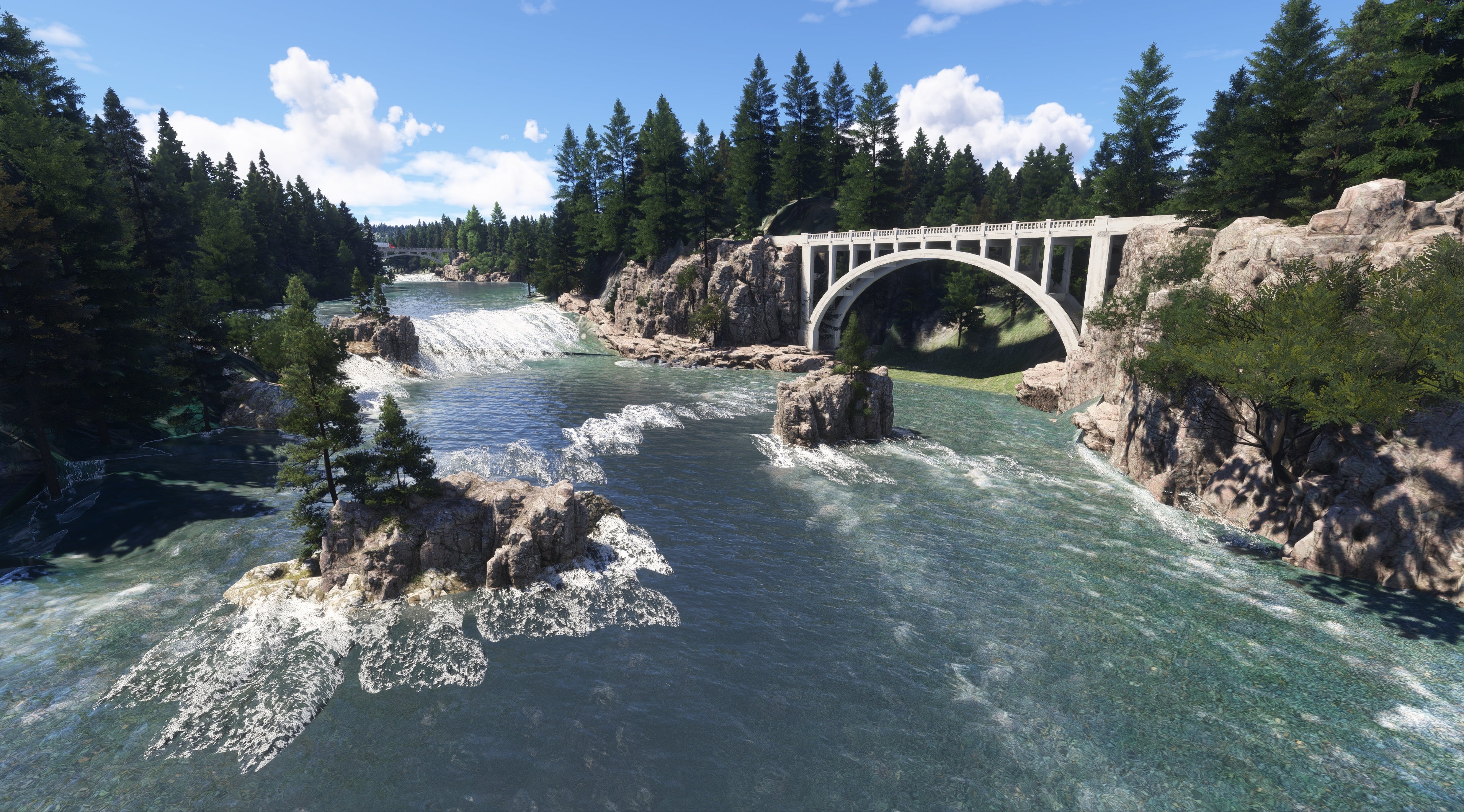Waterfalls of Yellowstone: Northeast Quadrant MSFS24 - Image 3