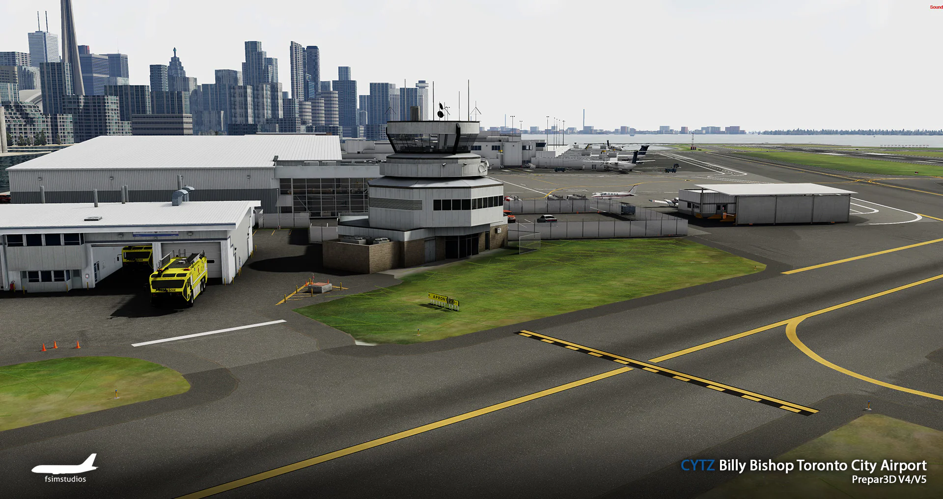 CYTZ - Toronto City Billy Bishop Airport P3D - Image 3