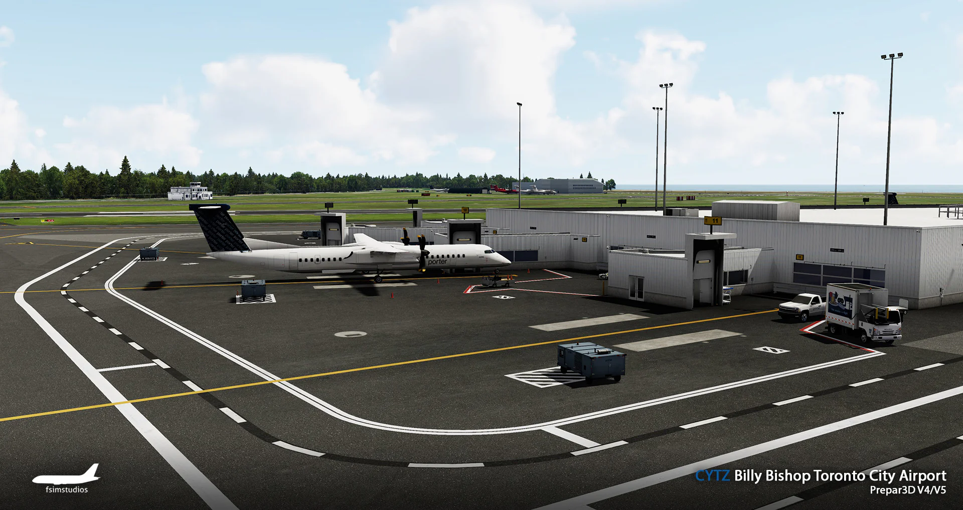 CYTZ - Toronto City Billy Bishop Airport P3D - Image 7