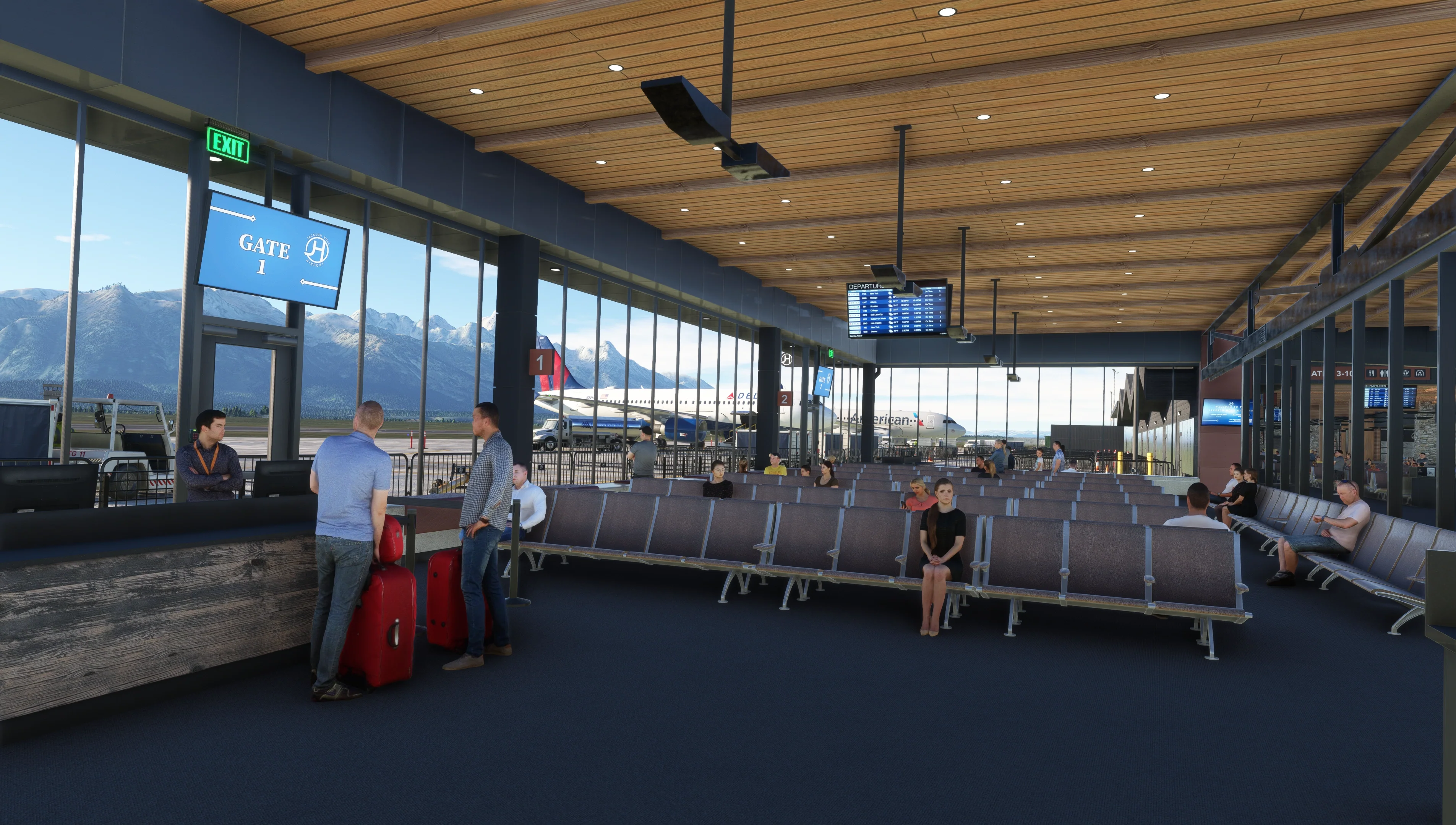 KJAC - Jackson Hole Airport MSFS - Image 24