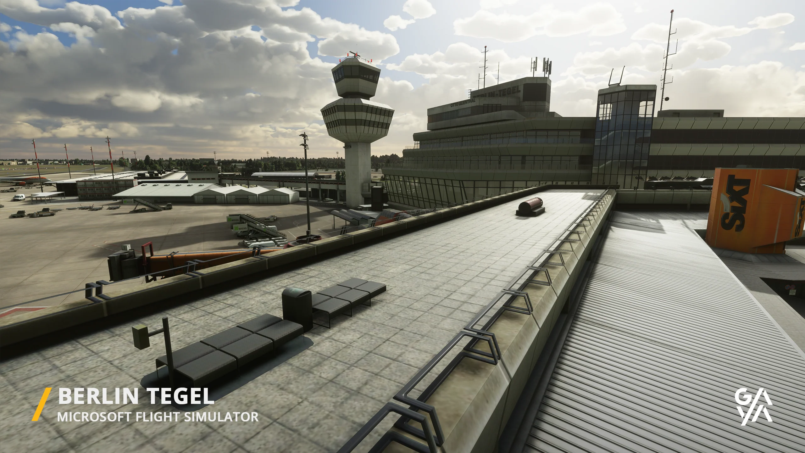 EDDT - Berlin Tegel Airport MSFS20 - Image 12