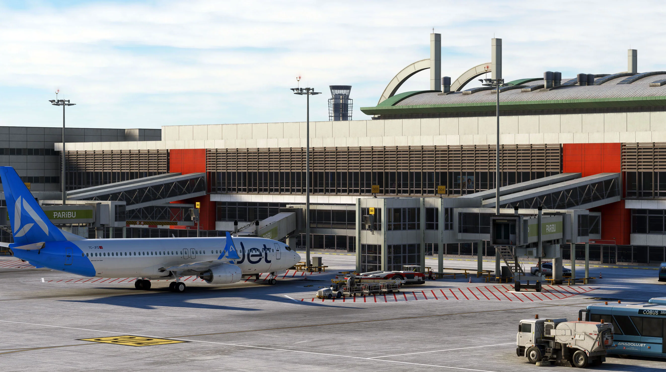 LTFJ - Istanbul Sabiha Gökçen Airport MSFS20/24 - Image 9